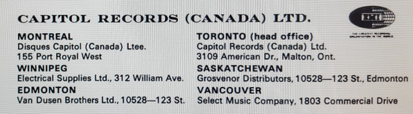 Capitol Records (Canada) Ltd.