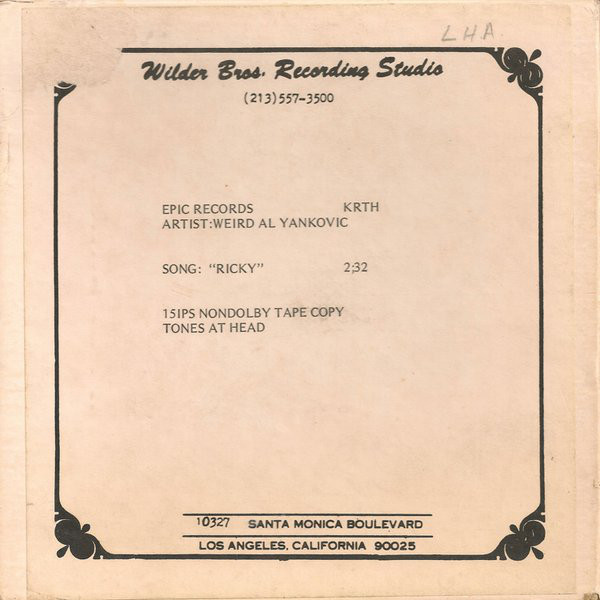 Wilder Bros. Studios, Los Angeles