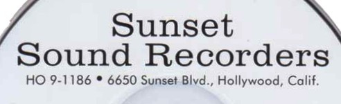 Sunset Sound Recorders