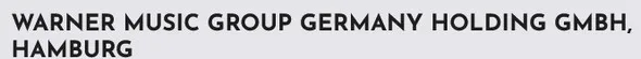 Warner Music Group Germany Holding GmbH