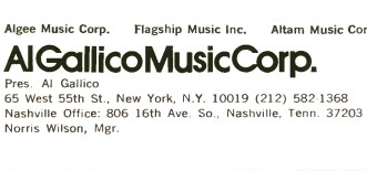 Al Gallico Music Corp.