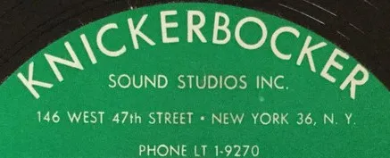 Knickerbocker Sound Studios