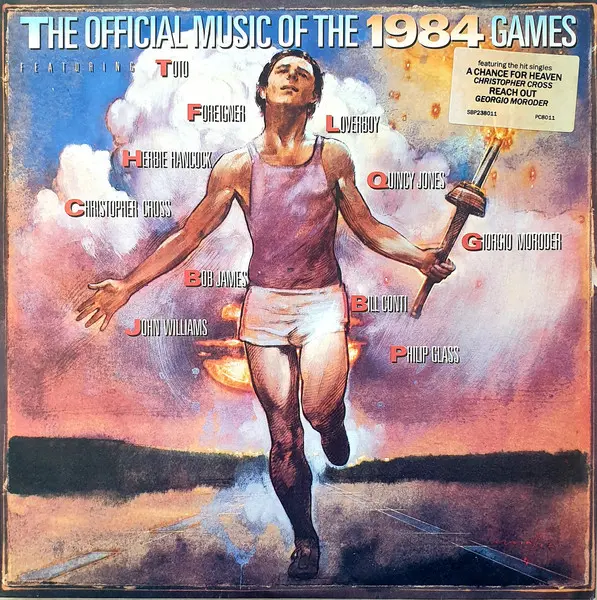 Album cover for The Official Music Of The 1984 Games by Various