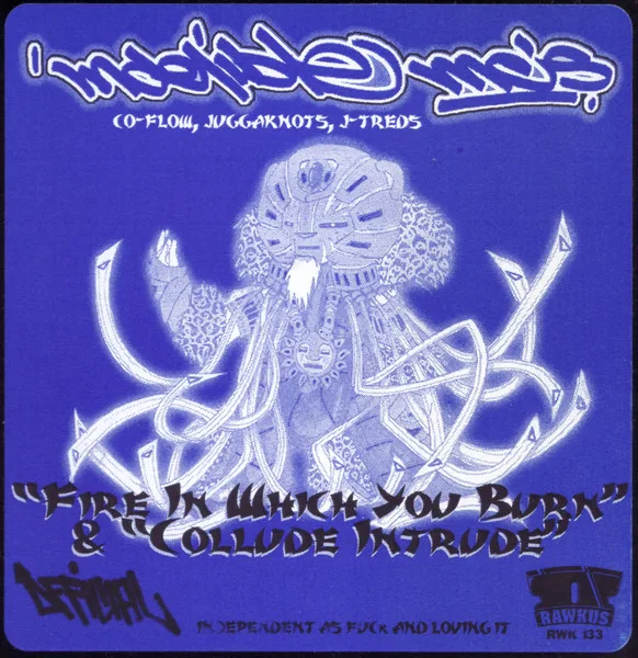 Album cover for Fire In Which You Burn / Collude Intrude by Indelible MC's