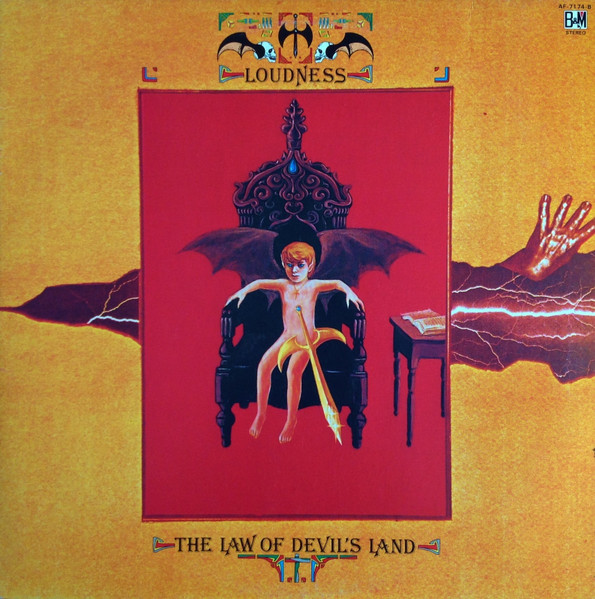 Loudness (5) = Loudness (5) - The Law Of Devil's Land = 魔界典章, Rock, Heavy Metal, 1983 - B&M, Japan, Vinyl 1x LP, Album