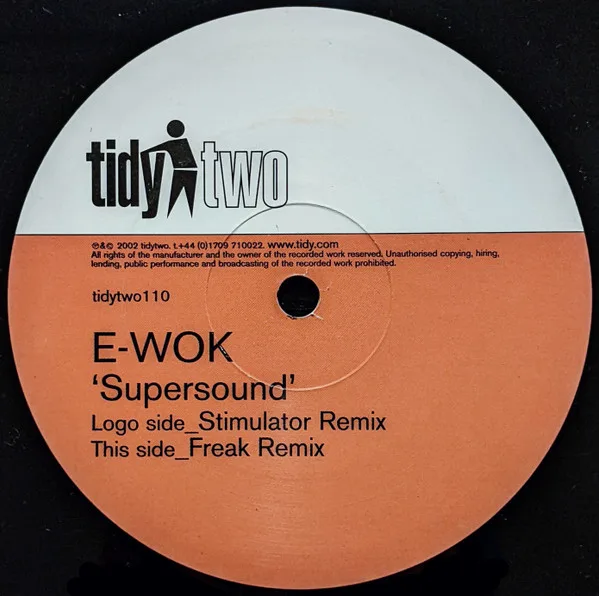 Album cover for Supersound by E-Wok