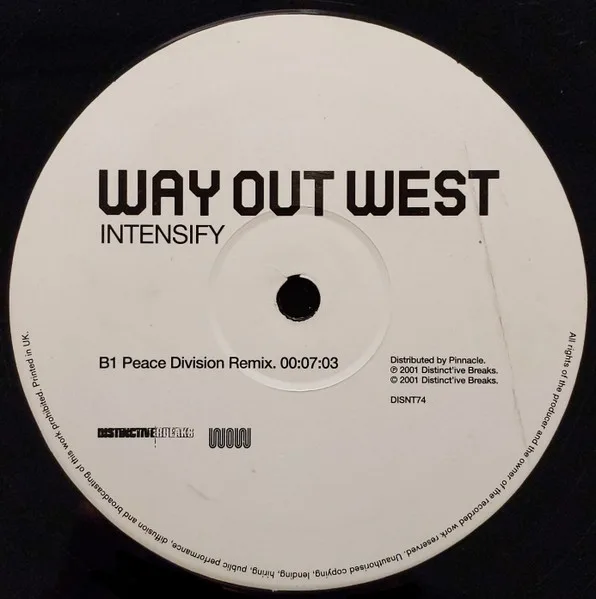 Album cover for Intensify by Way Out West