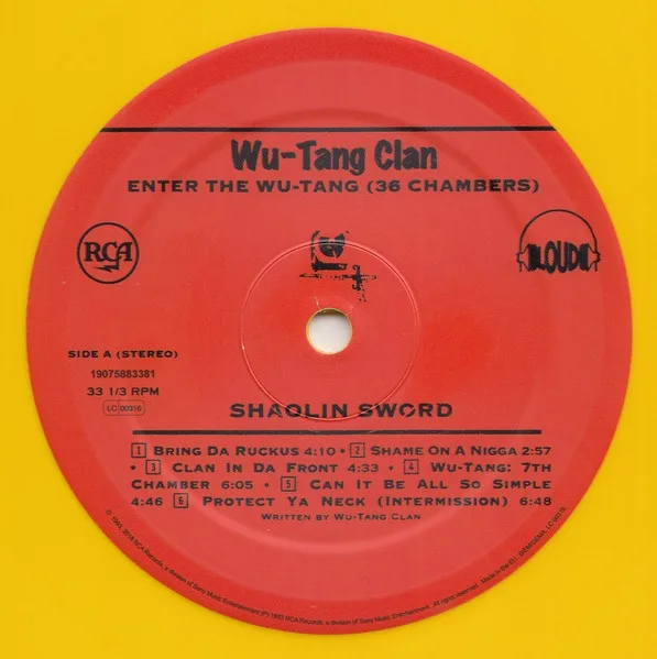 Album cover for Enter The Wu-Tang (36 Chambers) by Wu-Tang Clan