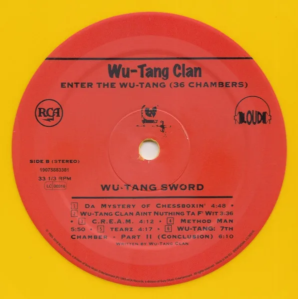 Album cover for Enter The Wu-Tang (36 Chambers) by Wu-Tang Clan