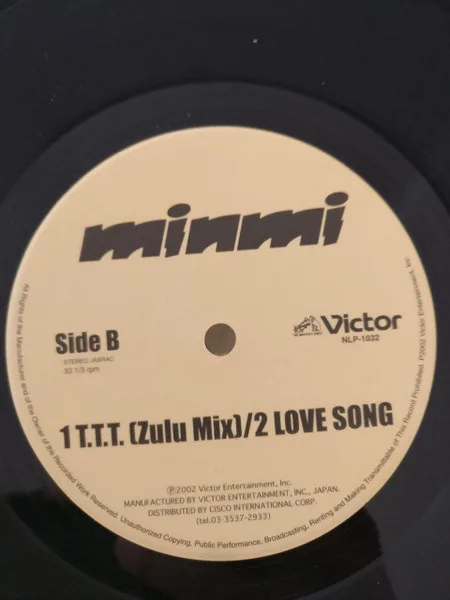 Album cover for T.T.T. by Minmi