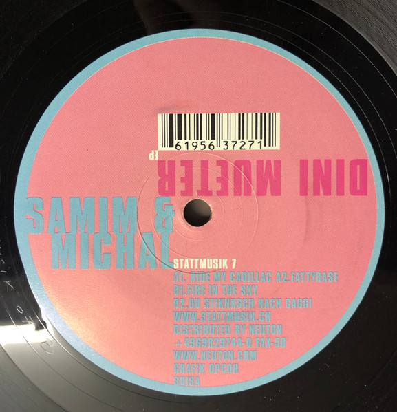 Samim & Michal - Dini Mueter EP, Electronic, Dub Techno, House, Minimal Techno, Tech House, 2003 - Stattmusik, Switzerland, V