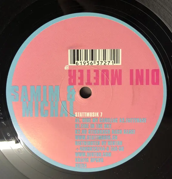 Samim & Michal - Dini Mueter EP, Electronic, Dub Techno, House, Minimal Techno, Tech House, 2003 - Stattmusik, Switzerland, V