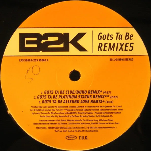 Gots Ta Be (Remixes)