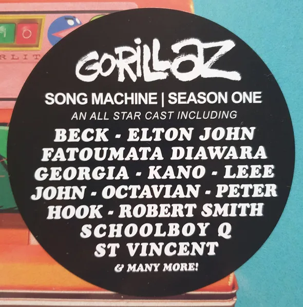 Album cover for Song Machine Season One by Gorillaz
