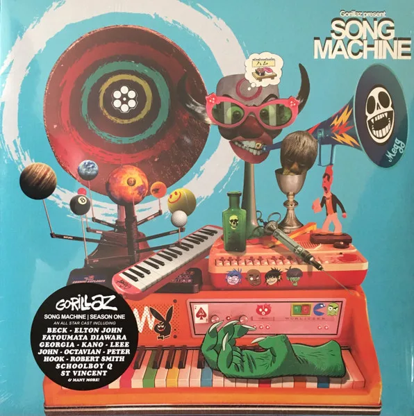 Album cover for Song Machine Season One by Gorillaz