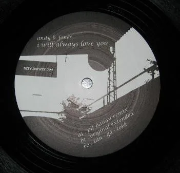 Album cover for I Will Always Love You by Andy B. Jones