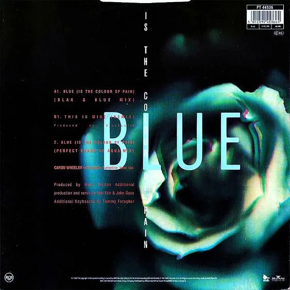 Album cover for Blue (Is The Colour Of Pain) by Caron Wheeler