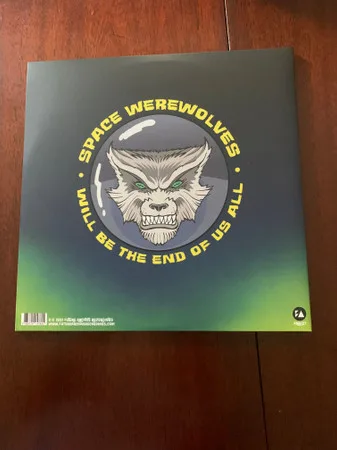 Album cover for Space Werewolves Will Be The End Of Us All by Blockhead