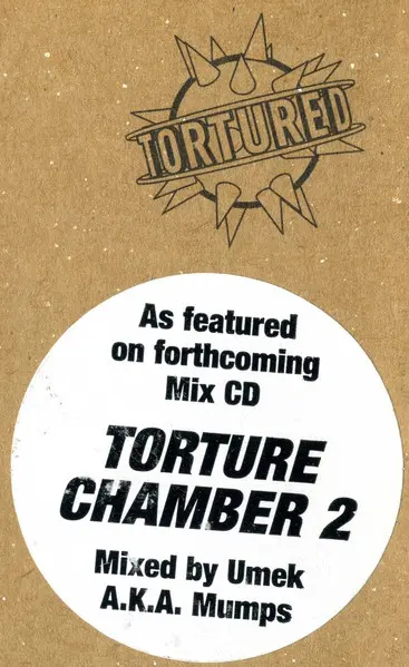 Mumps - Mechanisms M-P, Electronic, Tech House, Techno, 2001 - Tortured Records, UK, Vinyl 1x 12", 33 ⅓ RPM