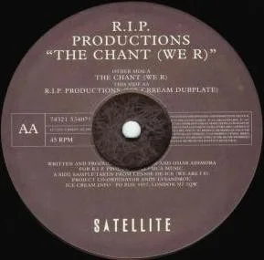 Album cover for The Chant (We R) by R.I.P. Productions