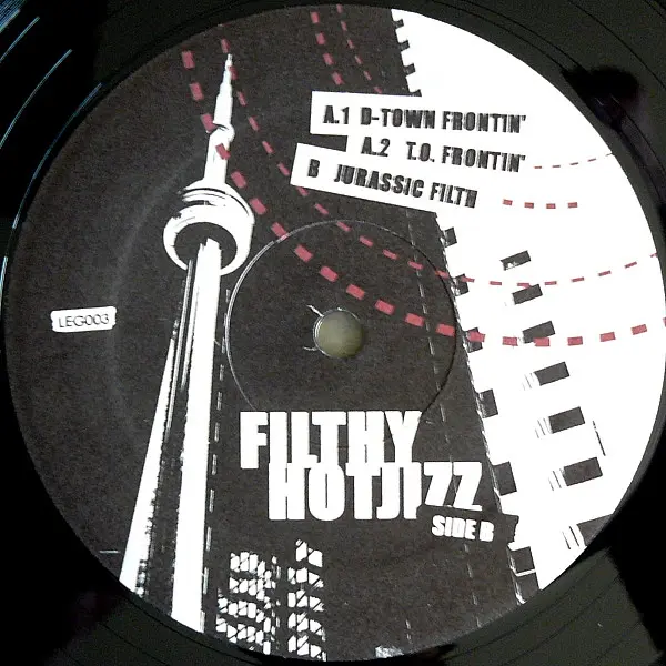 Filthy Hotjizz - D-Town Frontin', Electronic, Hip-House, House, 2004 - Leg, US, Vinyl 1x 12", 33 ⅓ RPM