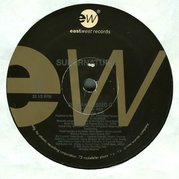 Album cover for Buddah Blessed It by Supernatural (2)