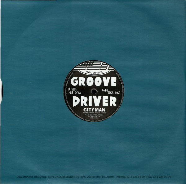 City Man - Mellow Heat, Electronic, Progressive Trance, Techno, 1996 - USA Import Music, Belgium, Vinyl 1x 12"