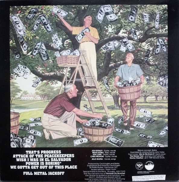 Jello Biafra With D.O.A. (2) - Last Scream Of The Missing Neighbors, Rock, Hardcore, Punk, 1990 - Alternative Tentacles, Wate