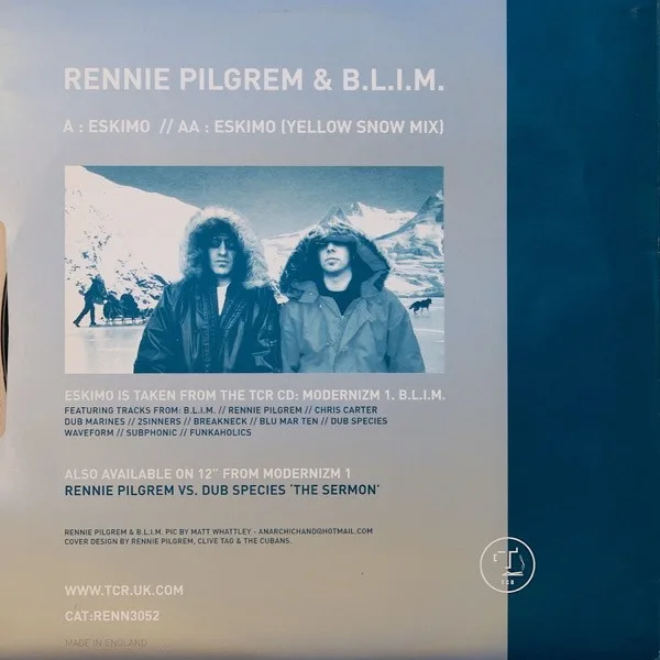 Album cover for Eskimo by Rennie Pilgrem & B.L.I.M.