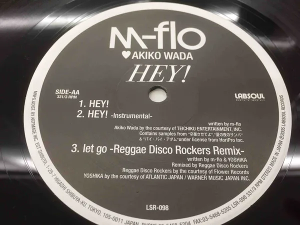 Album cover for Loop In My Heart / HEY! by m-flo