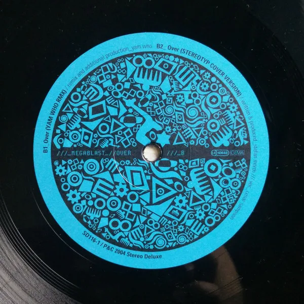 Album cover for Over by Megablast