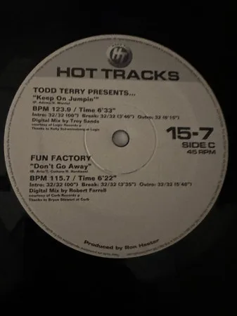 Album cover for Hot Tracks 15-7 by Various