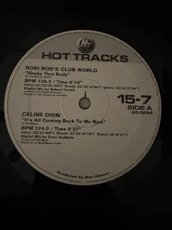 Album cover for Hot Tracks 15-7 by Various