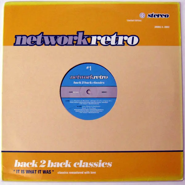 Rhythim Is Rhythim / Reese & Santonio - Network Retro #1 - Back 2 Back Classics, Electronic, House, Techno, 1993 - Network Re