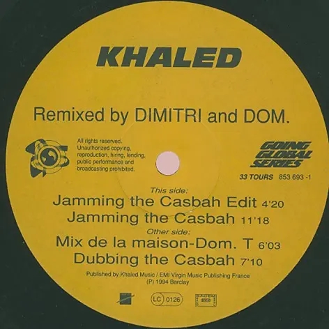 Album cover for N'ssi N'ssi (4 Remixes) by Khaled