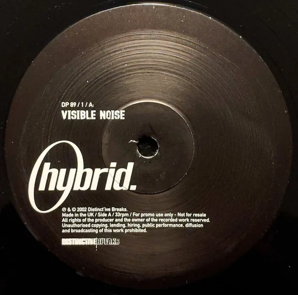 Album cover for Visible Noise / Know Your Enemy by Hybrid