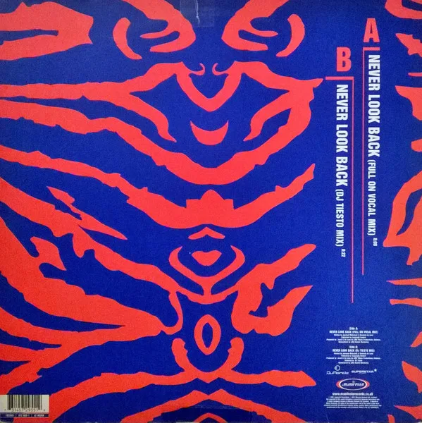 Album cover for Never Look Back by JamX & De Leon Present DuMonde