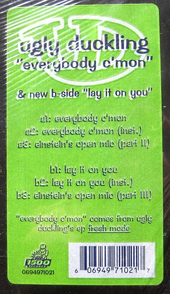 Album cover for Everybody C'mon / Lay It On You by Ugly Duckling