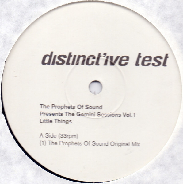 The Gemini Sessions Vol. 1 - Little Things