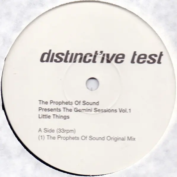 The Gemini Sessions Vol. 1 - Little Things