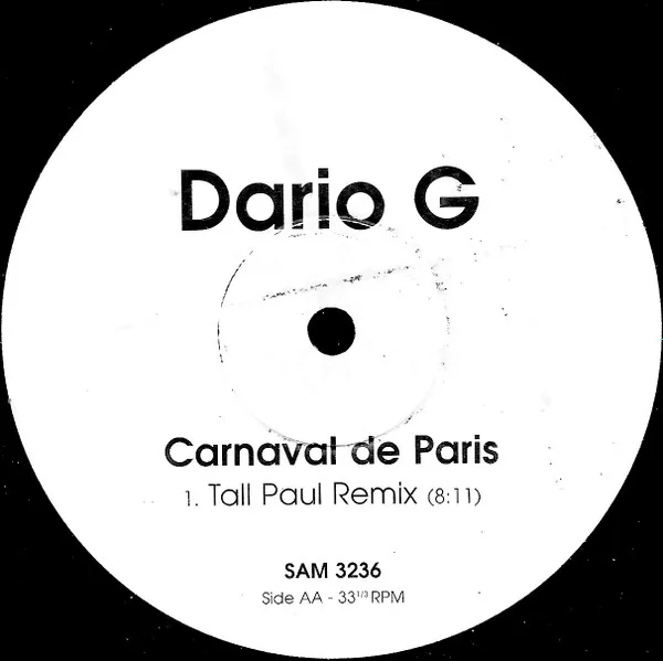 Album cover for Carnaval De Paris by Dario G