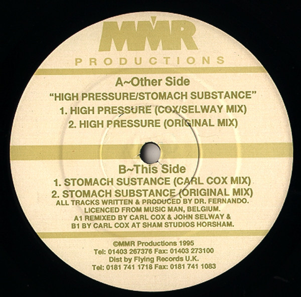 High Pressure / Stomach Substance
