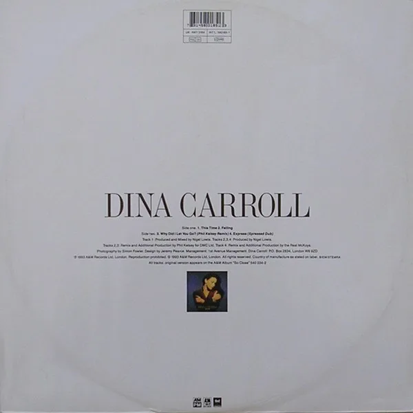 Album cover for This Time by Dina Carroll