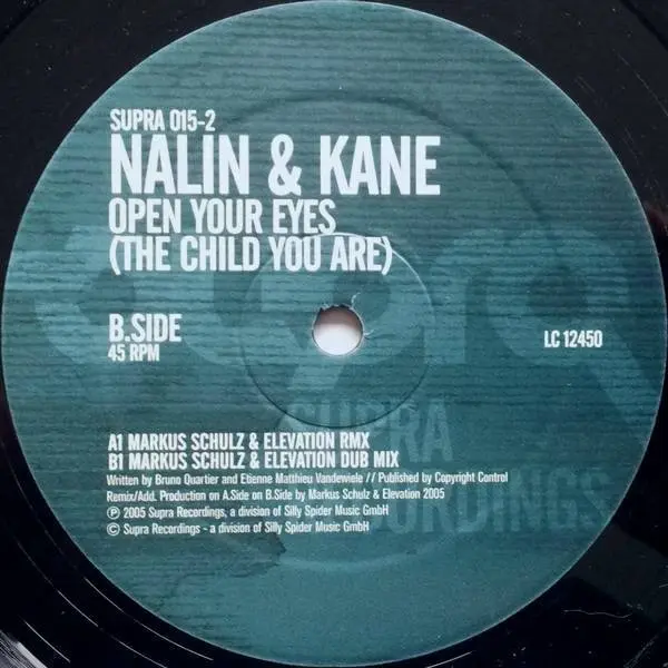 Nalin & Kane - Open Your Eyes (The Child You Are) (Part 2) (Markus Schulz & Elevation Mixes), Electronic, Progressive Trance,