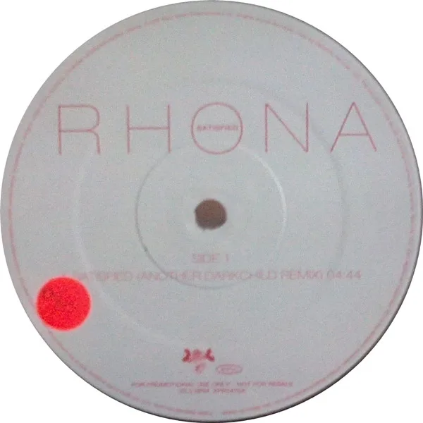 Album cover for Satisfied (Darkchild Remix) by Rhona