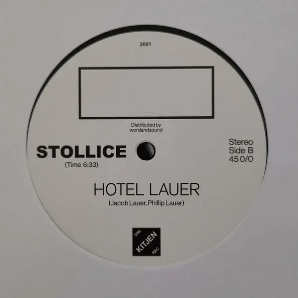 Hotel Lauer - The Lauhman Brothers, Electronic, House, 2015 - Kitjen, Germany, Vinyl 1x 12", Stereo