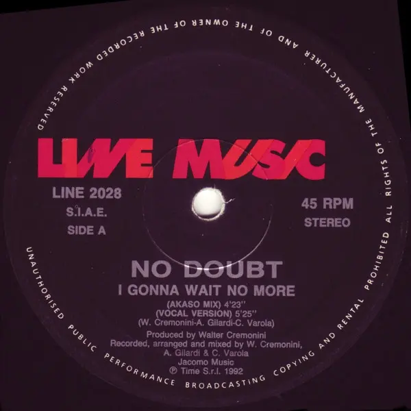 I Gonna Wait No More