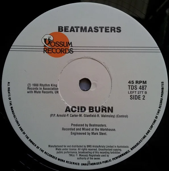 Album cover for Burn It Up by Beatmasters, The