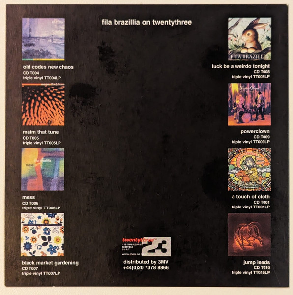 Fila Brazillia - Spill The Beans, Electronic, Deep House, Future Jazz, 2001 - Twentythree, UK, Vinyl 1x 12", 33 ⅓ RPM