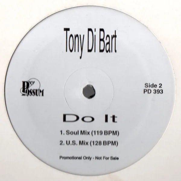 Album cover for On Ya Way / Do It by Helicopter / Tony Di Bart